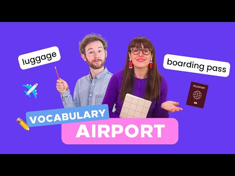 Vocabulario: AIRPORT - Clase de inglés de vocabulario del aeropuerto