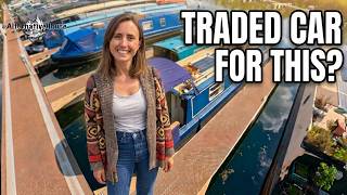 She Lives Rent-Free on a Canal Boat in London — 7 Years Off-Grid