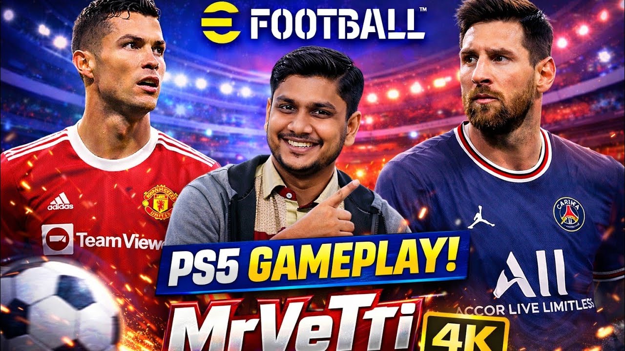🔥 eFootball PS5 Gameplay in 4K | Intense Match | MrVeTTi 🎮 - YouTube