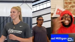 Sarah Ashlee Barker EMBARASSES WNBA hater, makes him apologize after 1v1