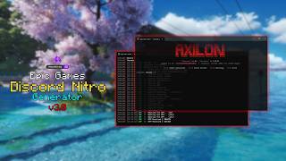 Epic Games Nitro Promo Generator v3.0 | Showcase - AxilonServices