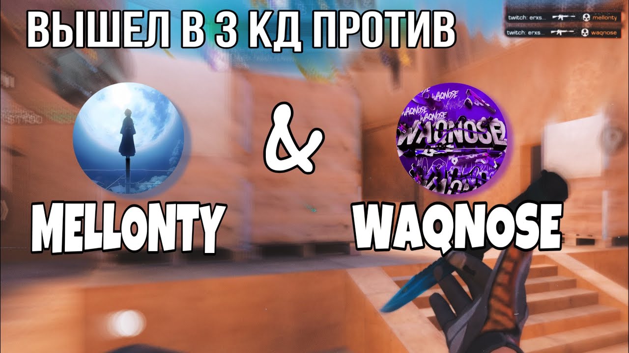Сыграл союзники против Mellonty и Waqnose | Standoff2 они сказали что забанят меня
