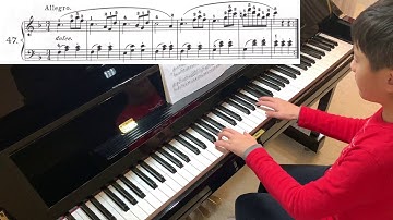 Carl Czerny, Op 599, No 47 - Sheet Music