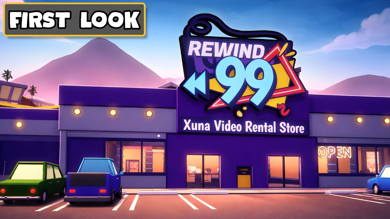 Running My Own Video Rental Store! | Rewind 99 | First Look