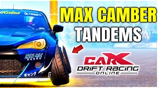 Tandems in CarX Drift Racing Online with MAX CAMBER!