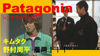 patagonia シンチラ スナップ t  パタゴニア 野村周平 Lブラック