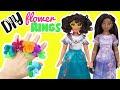 Disney Encanto Isabela&#39;s DIY Pipe Cleaner Flower Rings! Crafts for Kids