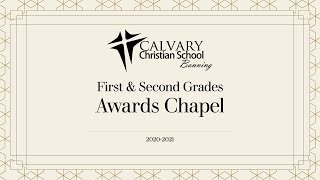 First Second Grades Awards