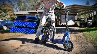79cc Predator Scooter Build Part 2