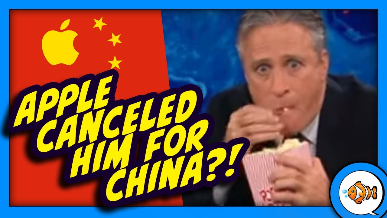 Jon Stewart CANCELED by Apple… Because of China?