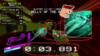 Ultrakill Mindflayer flipoff% 03.891 (Former WR) (VERY RUDE)