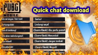 suara chat pubg || voice chat pubg download chapter [2]