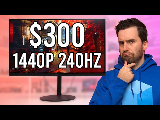 I Paid $300 For This 1440p 240Hz Monitor - Acer XV272U W2 Review 