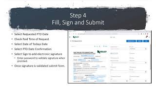 Requesting PTO in Kronos