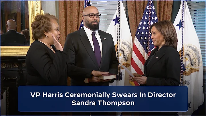 Vice President Harris Ceremonially Swears In Direc...