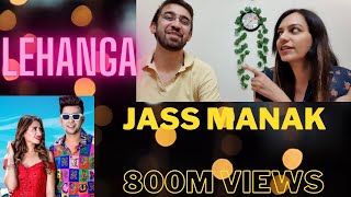 800m views || lehanga jass manak reaction video 4am reactions
