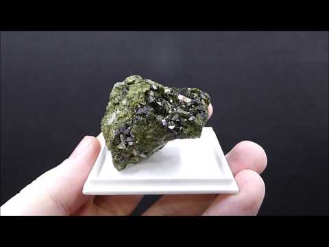 colección-franminer---epidota---epidote---burguillos-del-cerro---badajoz---españa