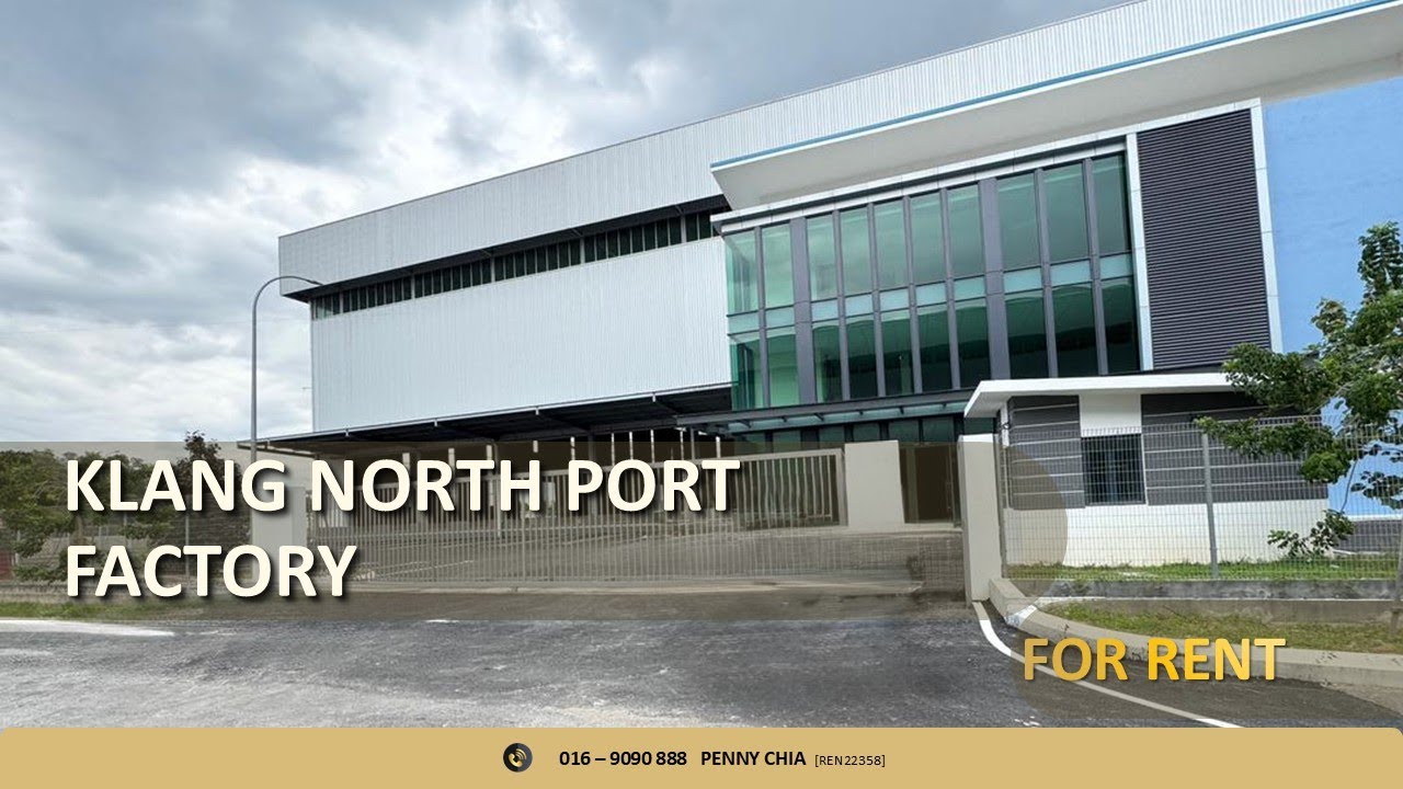 FOR RENT | Klang North Port Semi-D Factory Warehouse Industrial