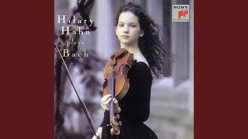 Violin Partita No. 2 in D Minor, BWV 1004: III. Sarabande