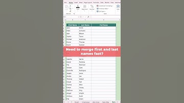 Need to merge first + last names in Excel? Here are 3 quick methods: