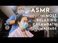 💆🏻‍♀️ ASMR The MOST Relaxing Creambath Massage「so far...」