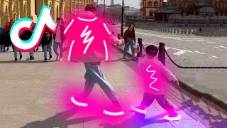 Walking Dance Neon Mode | Tuzelity Shuffle Dance Music | Tik Tok Compilation 2024 | Mina Studios