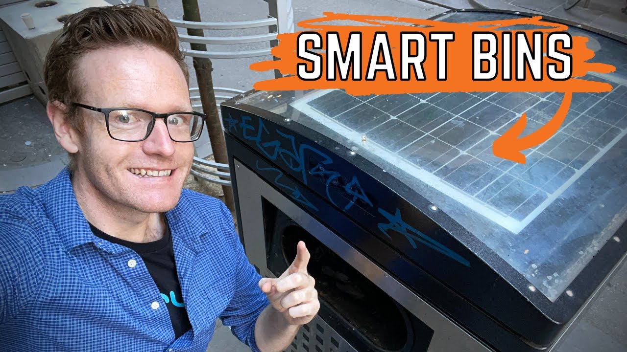 Why Melbourne&rsquo;s Bins are Solar Powered #shorts