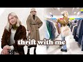 thrift with me for some TRENDY fall + winter outfits