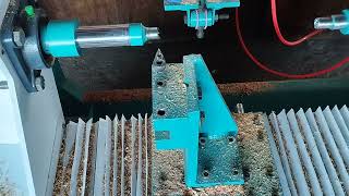 Mesin Bubut Kayu CNC dengan Pengumpan Otomatis (part 1)