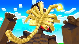 FACEHUGGER INFECTOU O SIREN HEAD no MINECRAFT