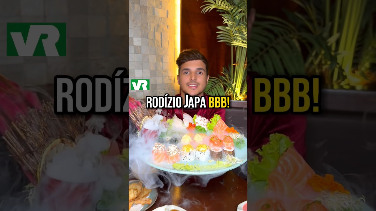 🍱 RODÍZIO JAPA BBB, bom, bonito e barato! 