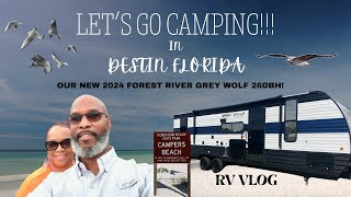 DESTIN FLORIDA/RV CAMPING AT HENDERSON BEACH STATE PARK! EPISODE 1 #emptynesters #rvcamping