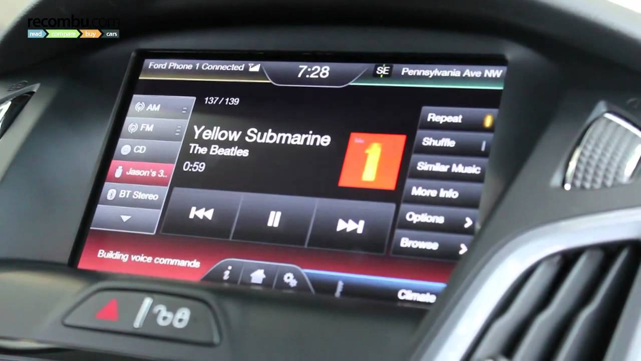 Ford Sync Voice Control System Is Like Siri For Your Car YouTube