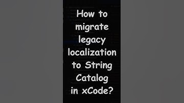 How to migrate legacy localization file to String Catalog in xCode?