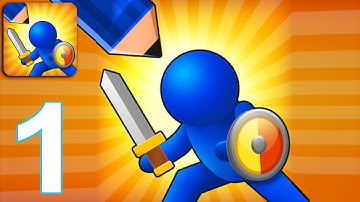Draw Army - All Levels Gameplay Walkthrough Part 1 (IOS/Android)