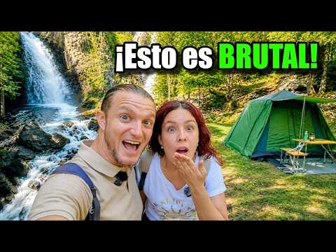 🚐 WE START our CAMPING adventure in the PYRENEES 😭 This is INCREDIBLE! thumbnail
