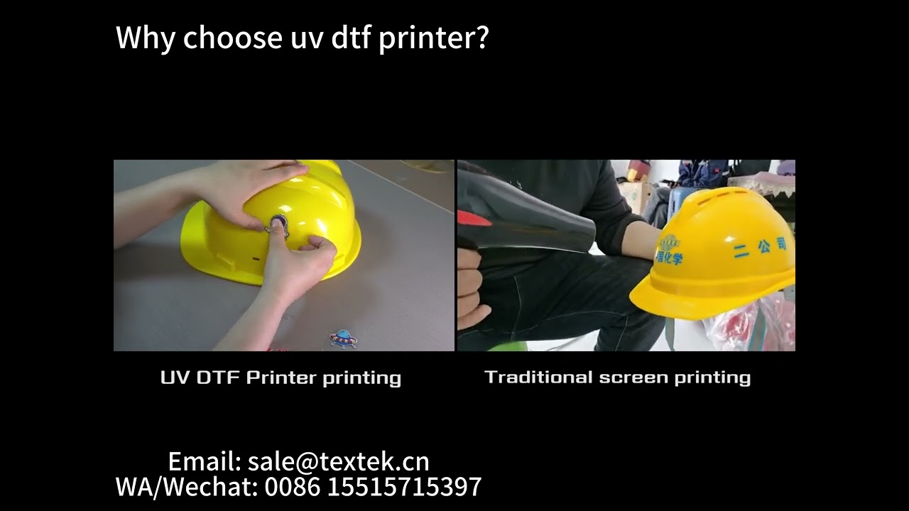 UV DTF Printing VS Screen Printing
