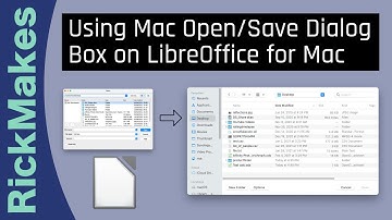 Using Mac Open/Save Dialog Box on LibreOffice for Mac