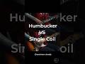 Humbucker vs Single Coil (pt. 3) - Overdriven Chords Comparison #guitars #lespaul #stratocaster