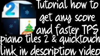Piano Tiles 2 Tutorial Get any score And fast TPS screenshot 3