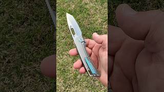 Green Zircuti clip is sweet on my EMP EDC hollow grind Tanto Nymble XT knife