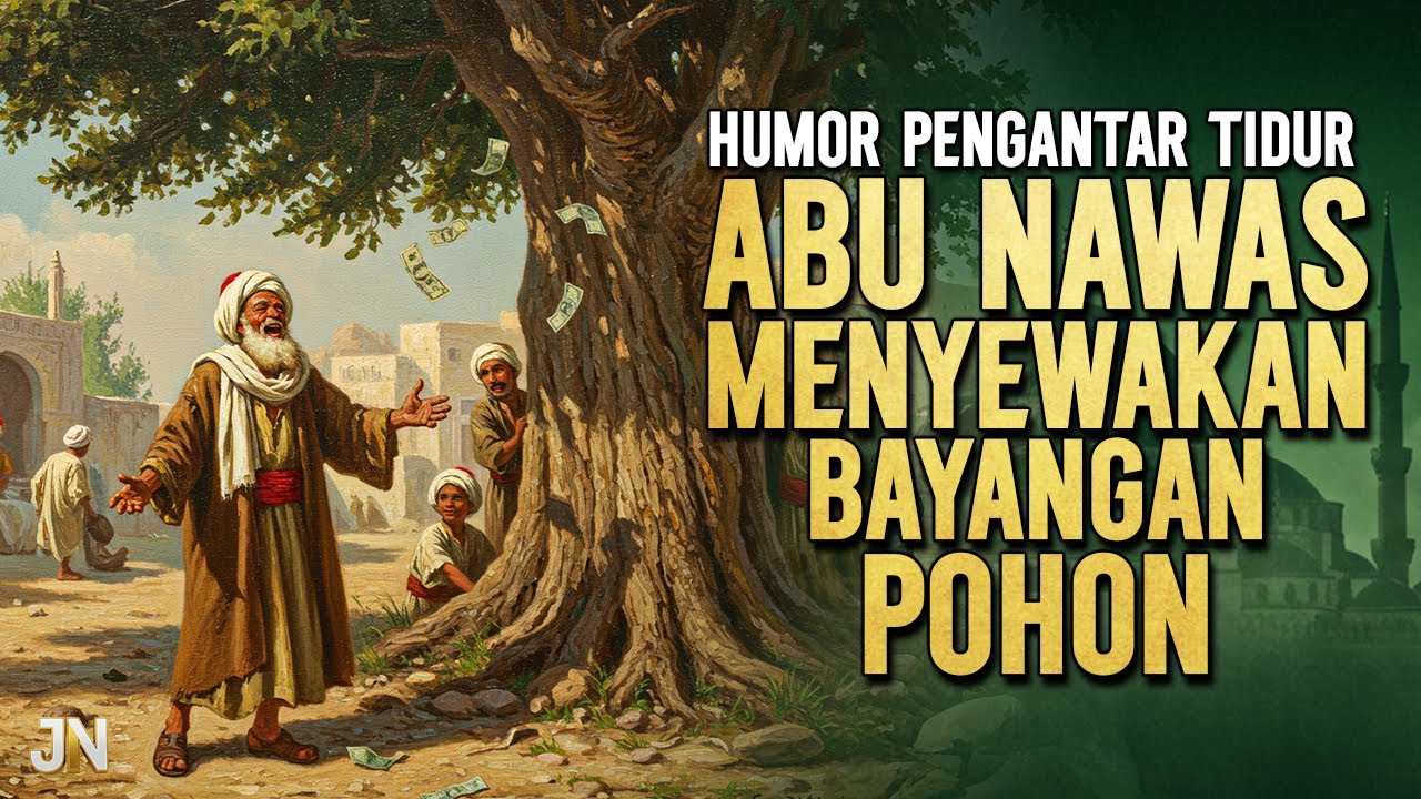 ABU NAWAS MENYEWAKAN BAYANGAN POHON || CERITA LUCU PENGANTAR TIDUR