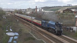 60007 Sir Nigel Gresley at Birtley 06/04/2024