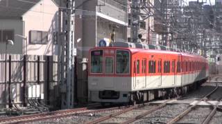 【阪神電鉄】8000系8231F%区間特急梅田行＠青木('12/04){Hanshin8000@Ogi}