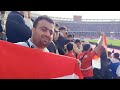فرحة جمهور مصر والمغرب بفوز منتخب مصر علي جنوب إفريقيا 0 1 والتأهل الي دور ال 16 كأس إفريقيا المغرب 