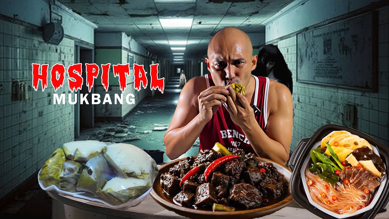 MUKBANG SA ABANDONED HOSPITAL  | DINUGUAN PUTO HOTPOT