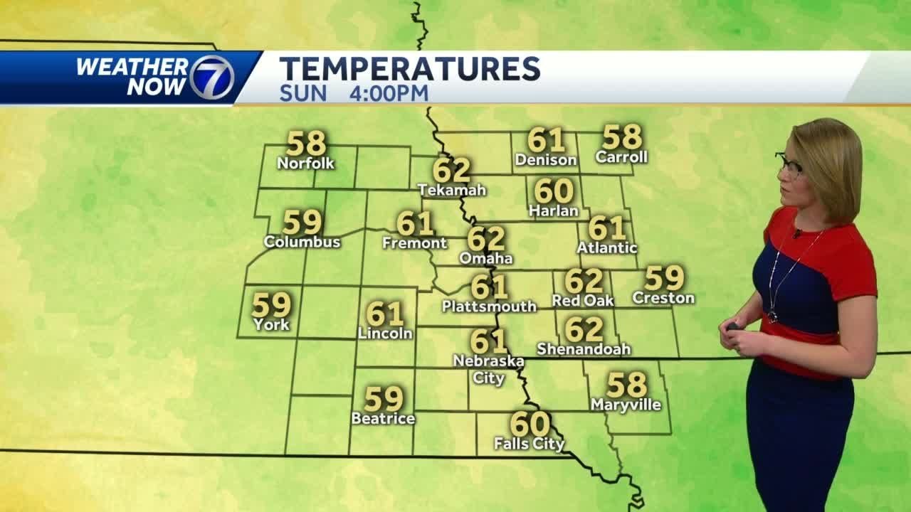 Increasing clouds, breezy & warmer Sunday afternoon - YouTube