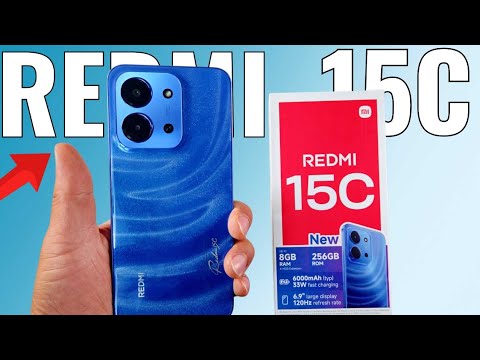 Redmi 15C 4G unboxing & first Impressions | Moonlight Blue! $199