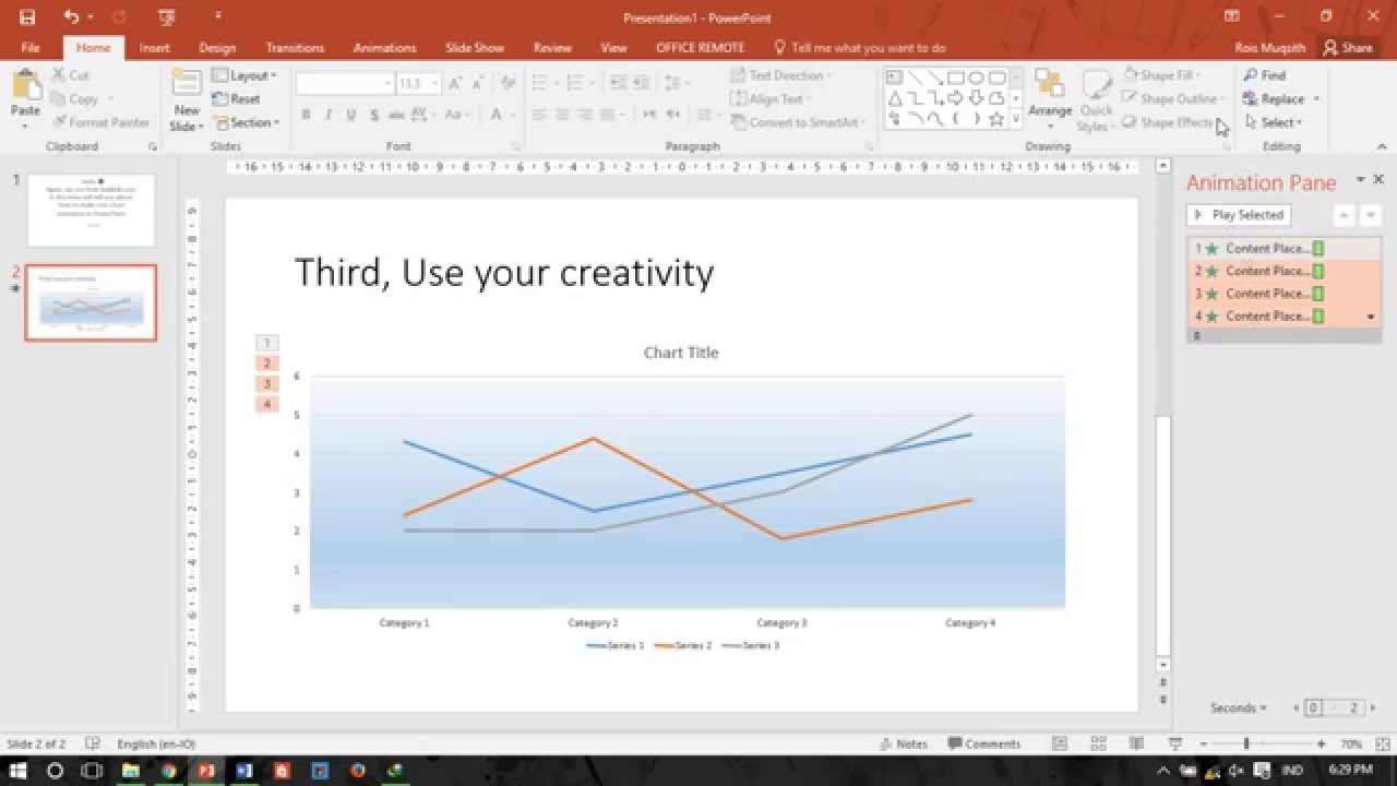 Powerpoint Chart Animation