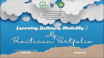 LDM2 MY PRACTICUM PORTFOLIO WITH SAMPLE ANNOTATIONS AND REFLECTIVE SUMMARY